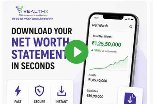 Download Your Net Worth Statement in Seconds | Vealthx Demo